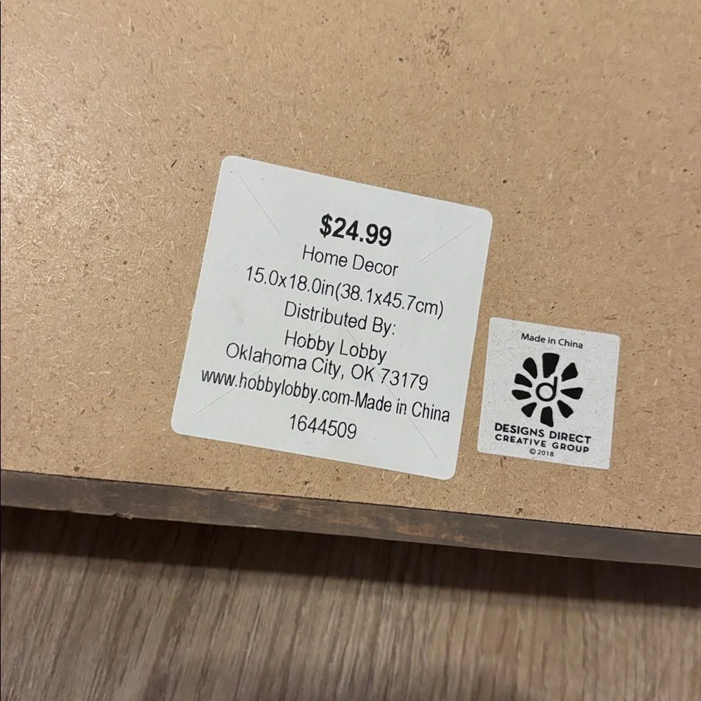 Hobby Lobby buffalo plaid