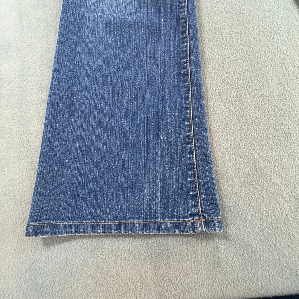 Nine West Jeans Womens 8 Medium Wash Blue‎ Denim Bootcut Stretch Pants