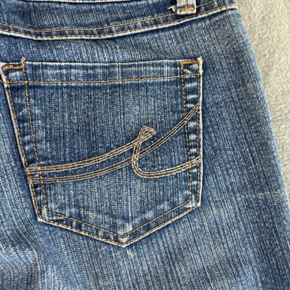 Nine West Jeans Womens 8 Medium Wash Blue‎ Denim Bootcut Stretch Pants