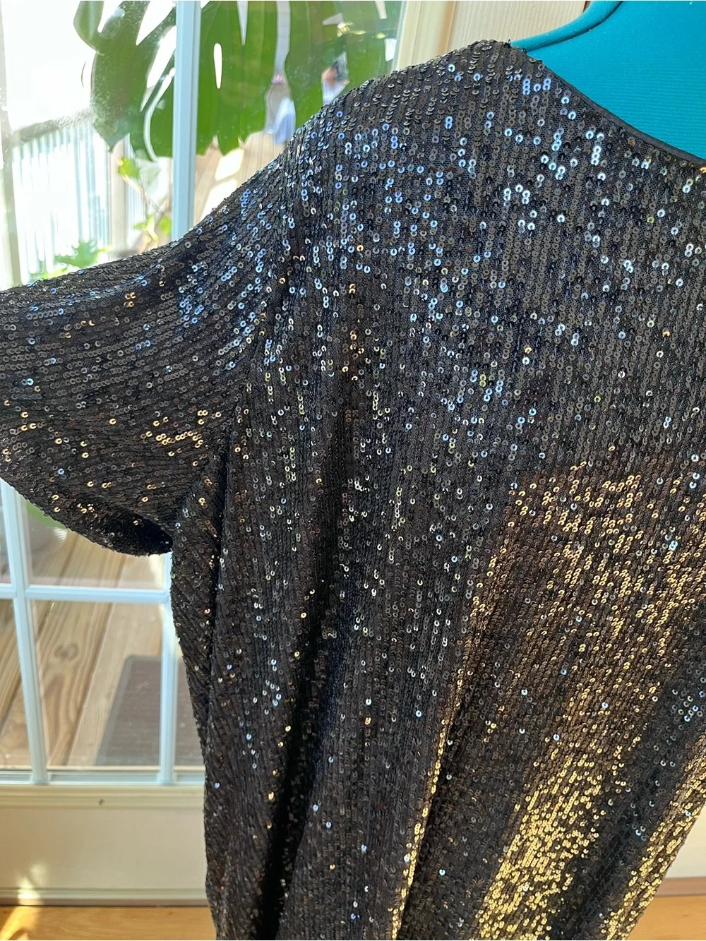 Ophelia Roe black sequin