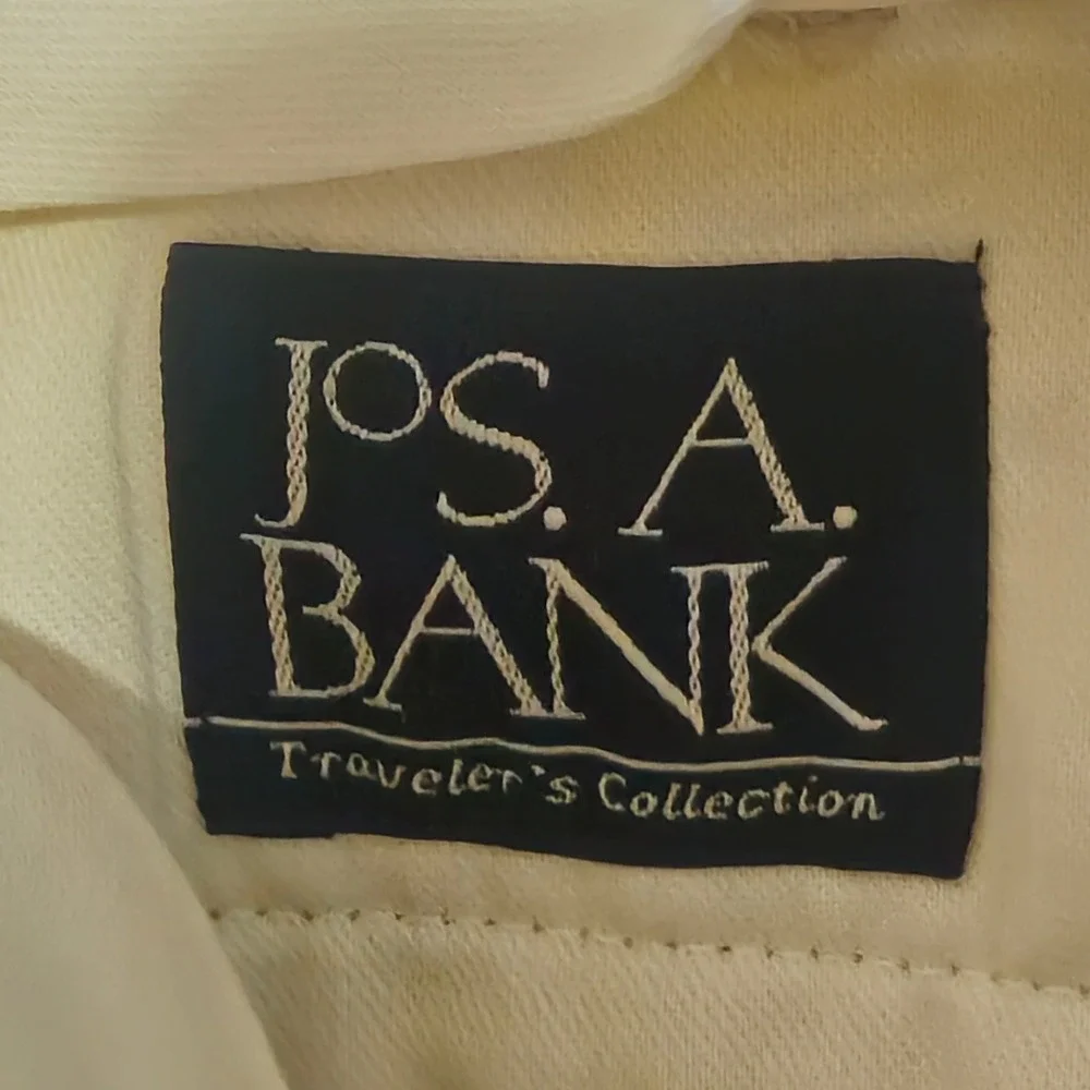 Jos. A. Bank preppy material doubled