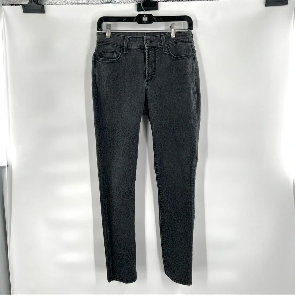 NYDJ grey skinny jeans pants trousers size 6
