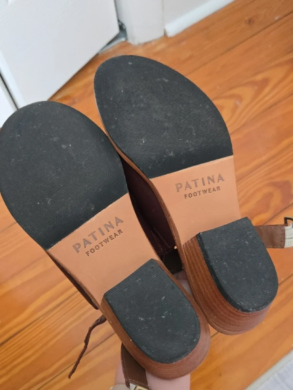 Patina Open-Toe Slingback Sandals in Dark Burgundy