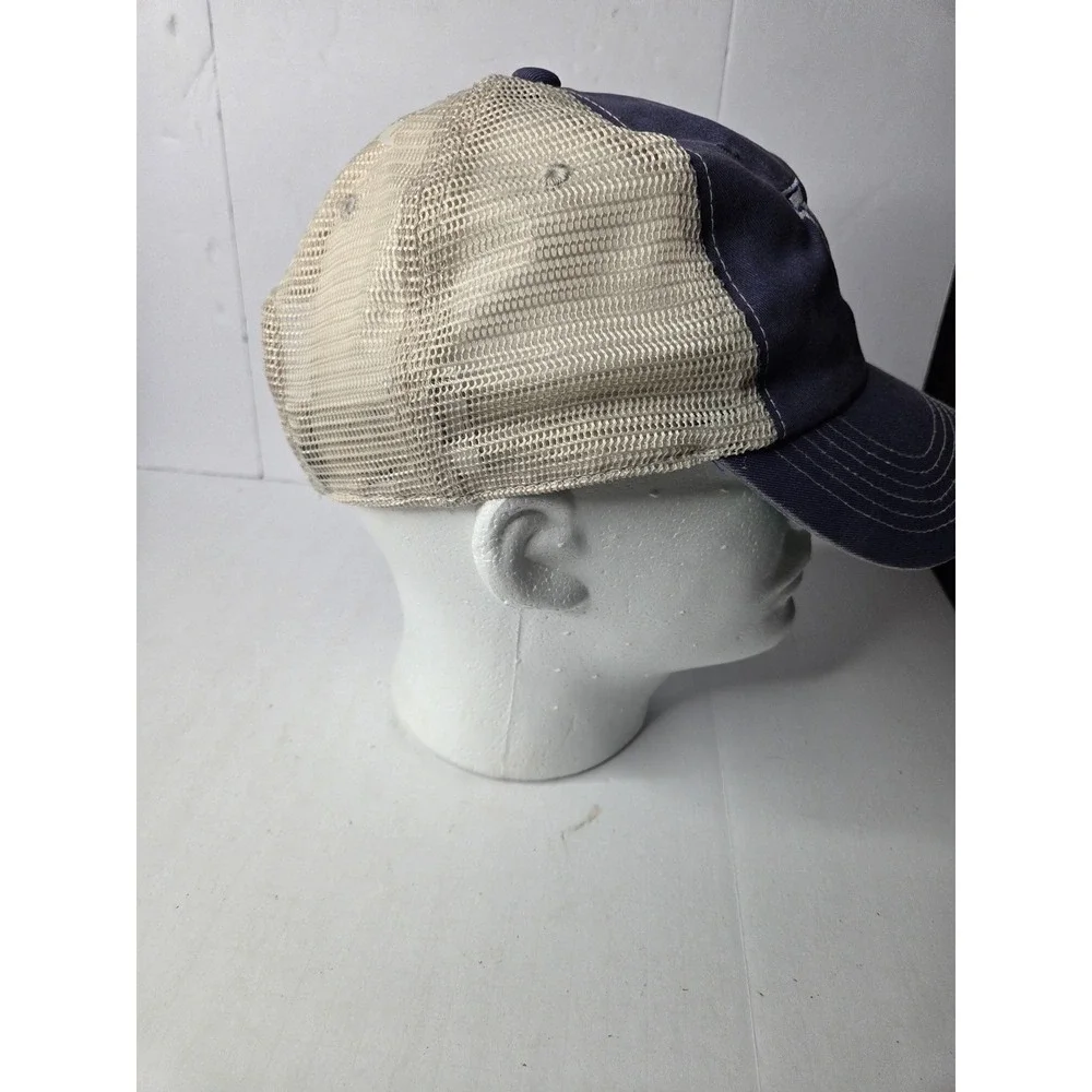 Top of the World Kentucky Wildcats Trucker Hat Navy Blue Cream Mesh Snapback Cap