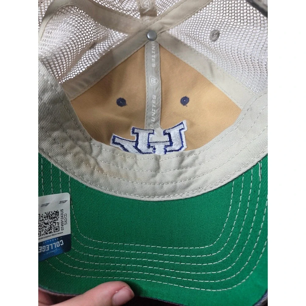 Top of the World Kentucky Wildcats Trucker Hat Navy Blue Cream Mesh Snapback Cap