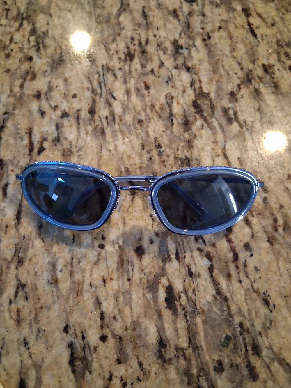 Swarovski sunglasses blue