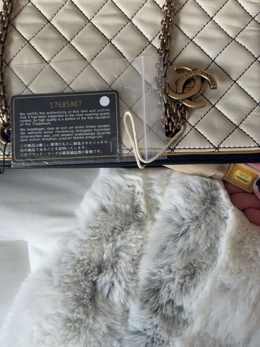 CHANEL stunning quilted