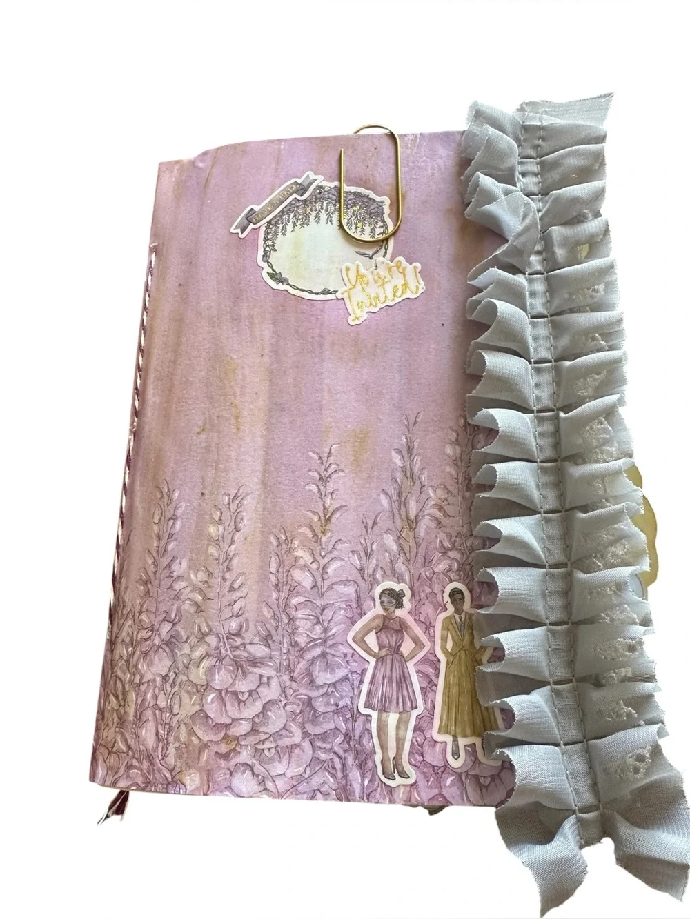 Handmade Junk Journal Masquerade Ball Theme One of a Kind