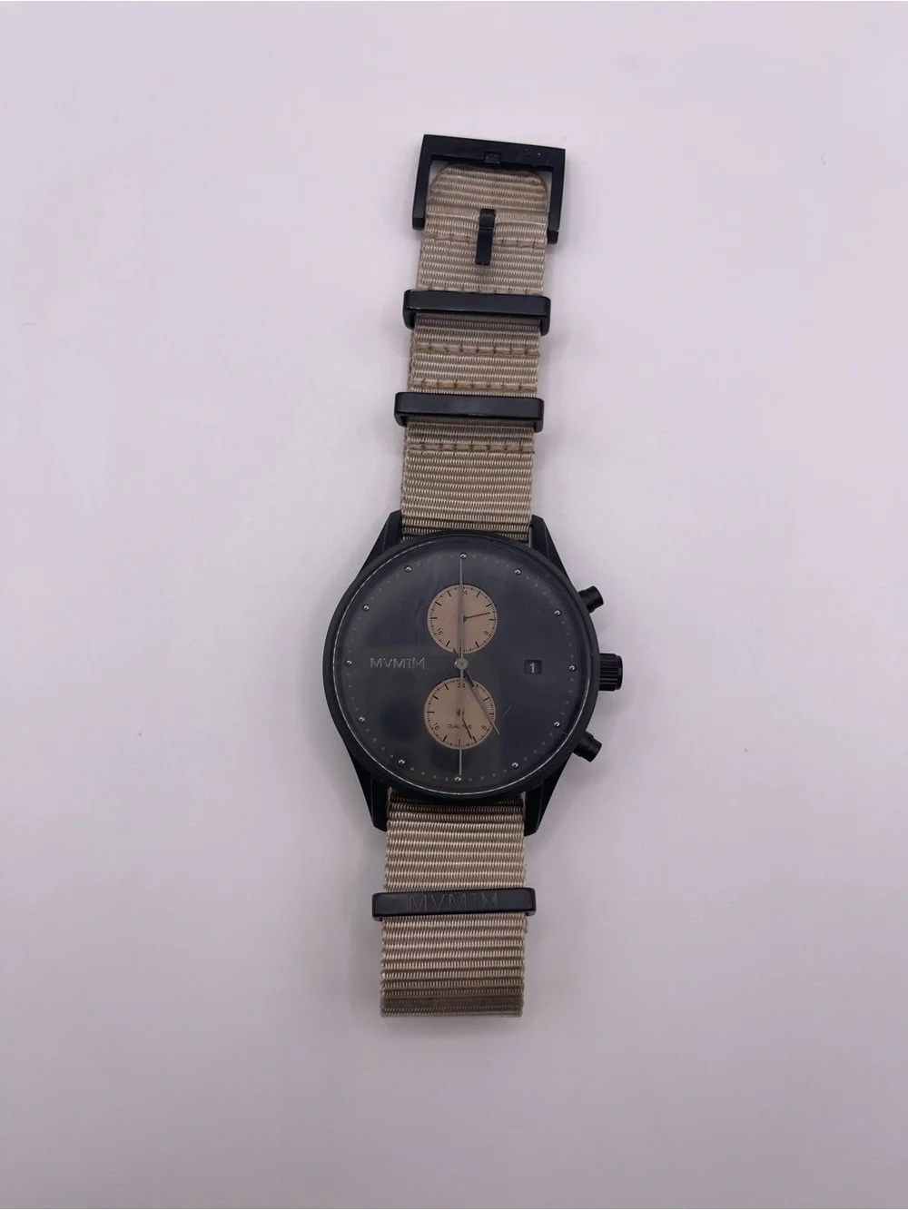 MVMT Men’s Watch Voyage Dessert Dual Time with extra replacement bands