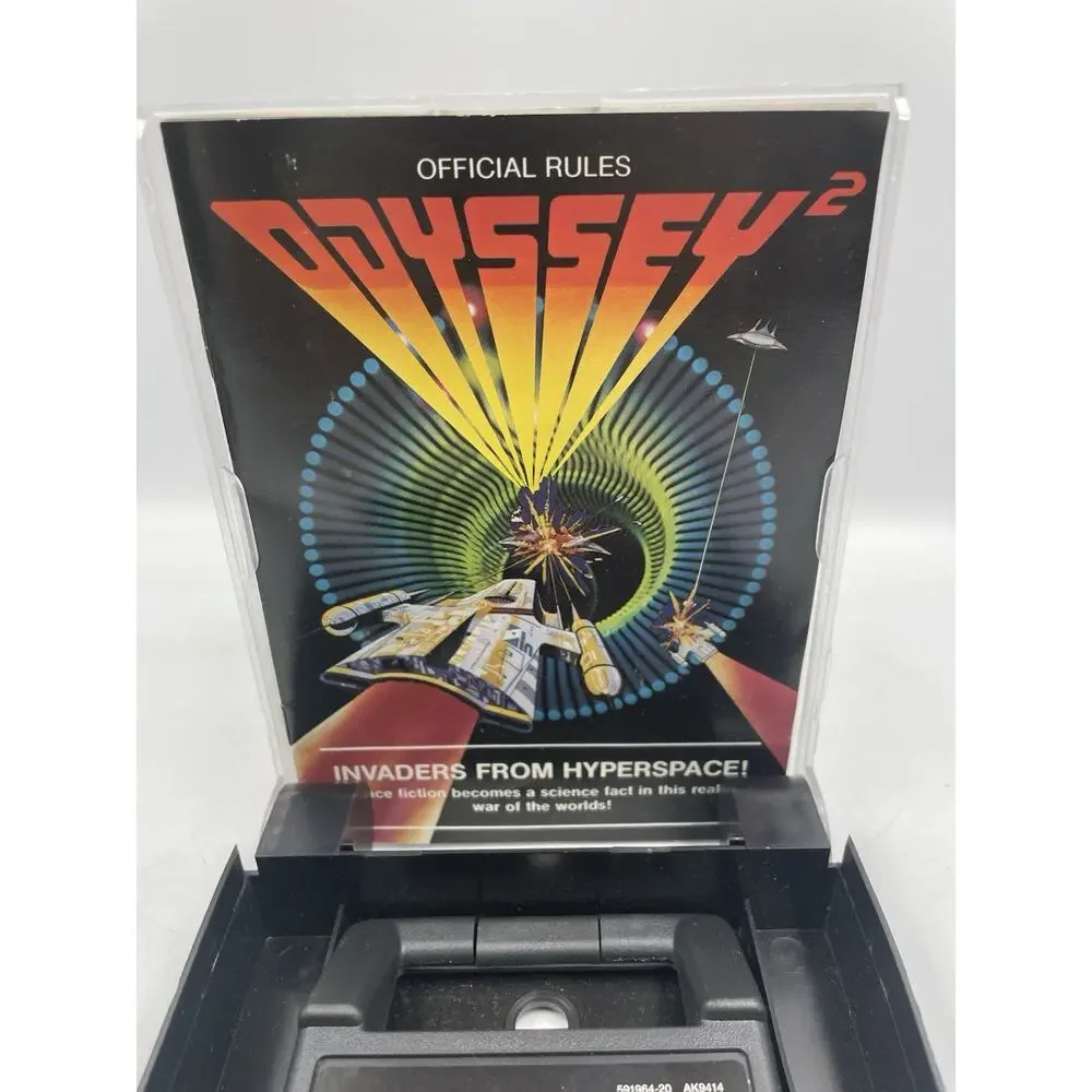 Odyssey 2 Invaders From Hyperspace Complete CIB Tested Works 1979 Magnavox