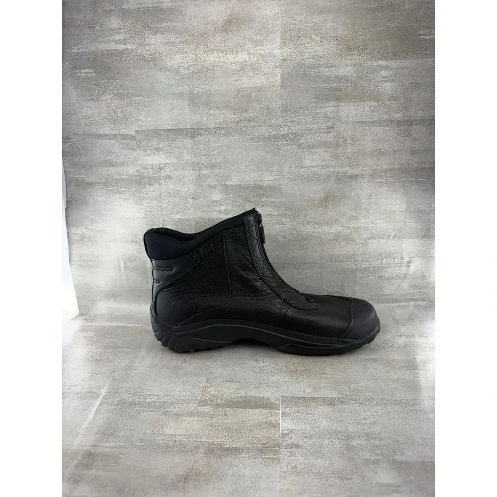 Clarks black leather