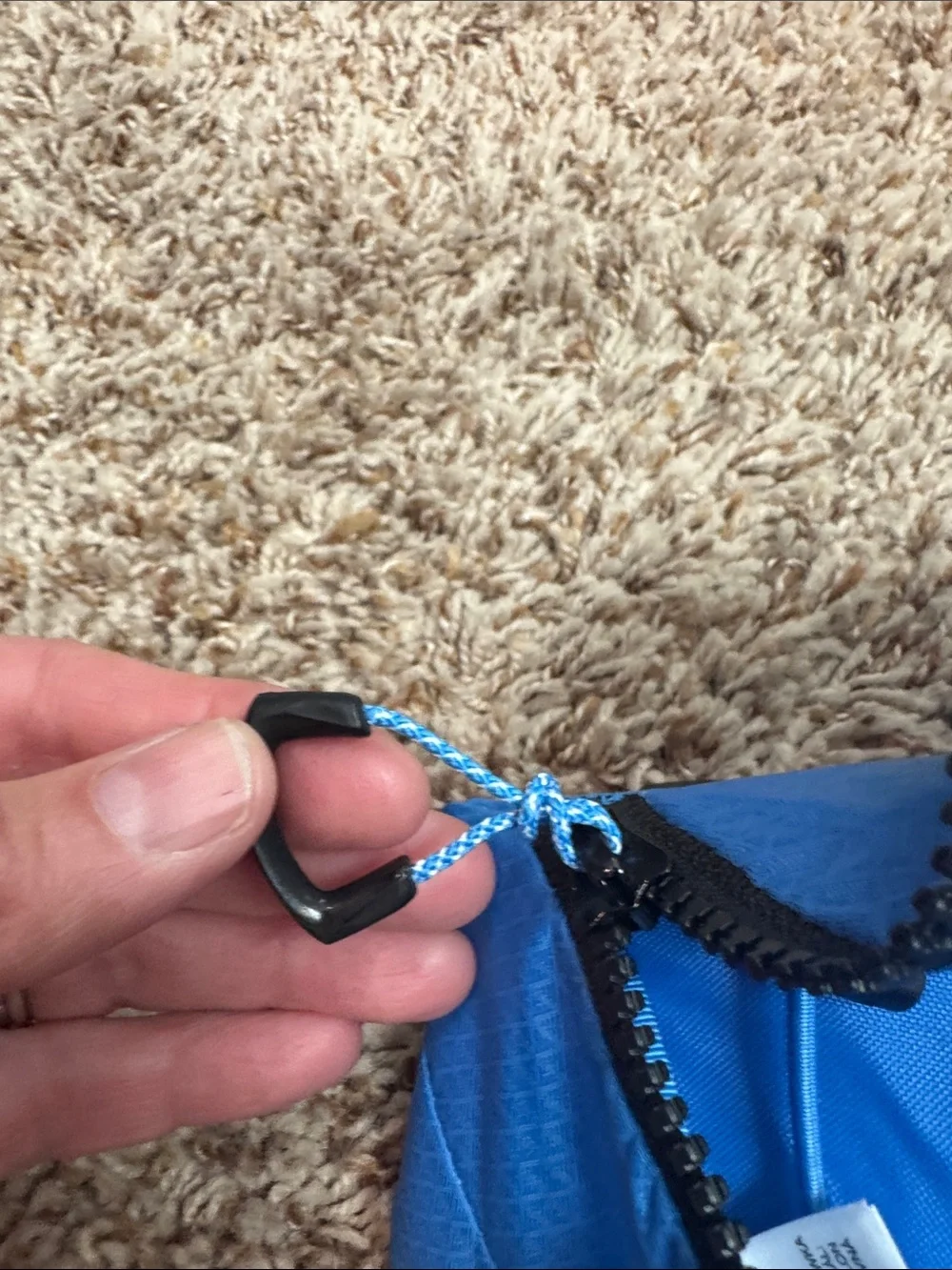The North Face Blue and Black Belt Pack - Compact Waist Bag Lumbnical -S