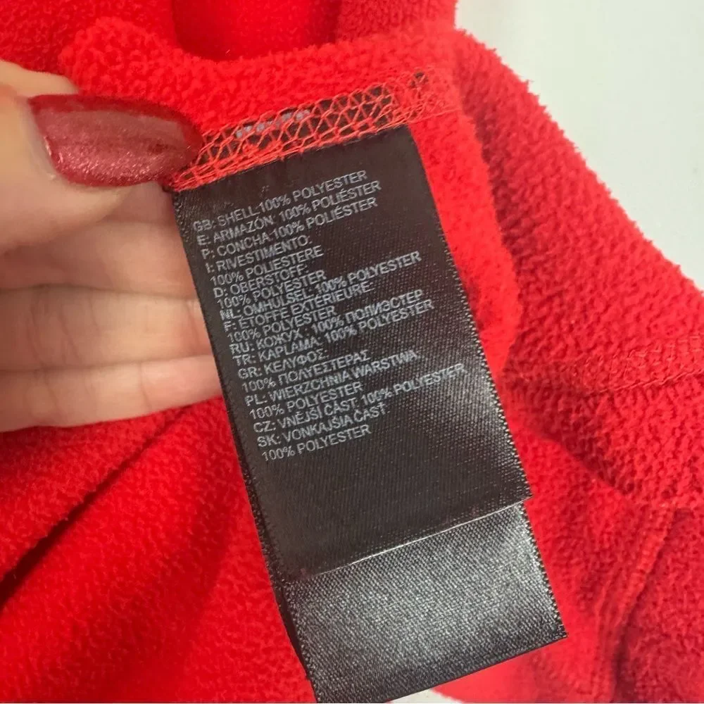 THE NORTH FACE | TKA 100 Orange Red Glacier 1/4 Zip Pullover Men’s Size XX-Large