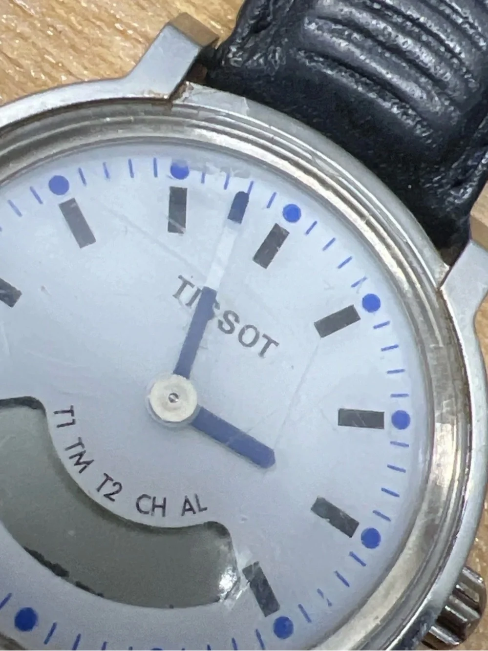 Tissot vintage digital