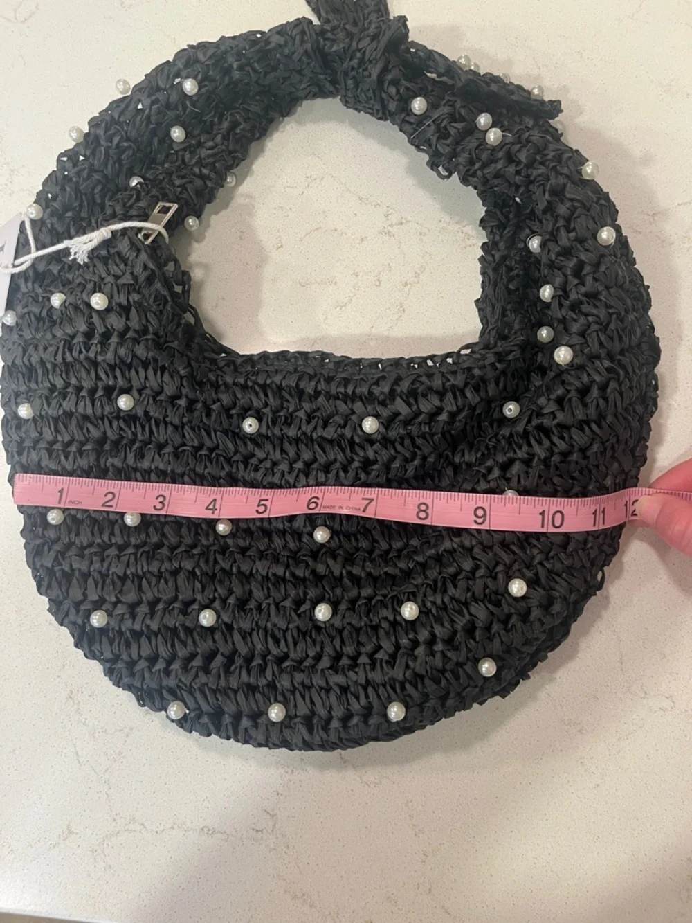 Haute Hippie handwoven charcoal