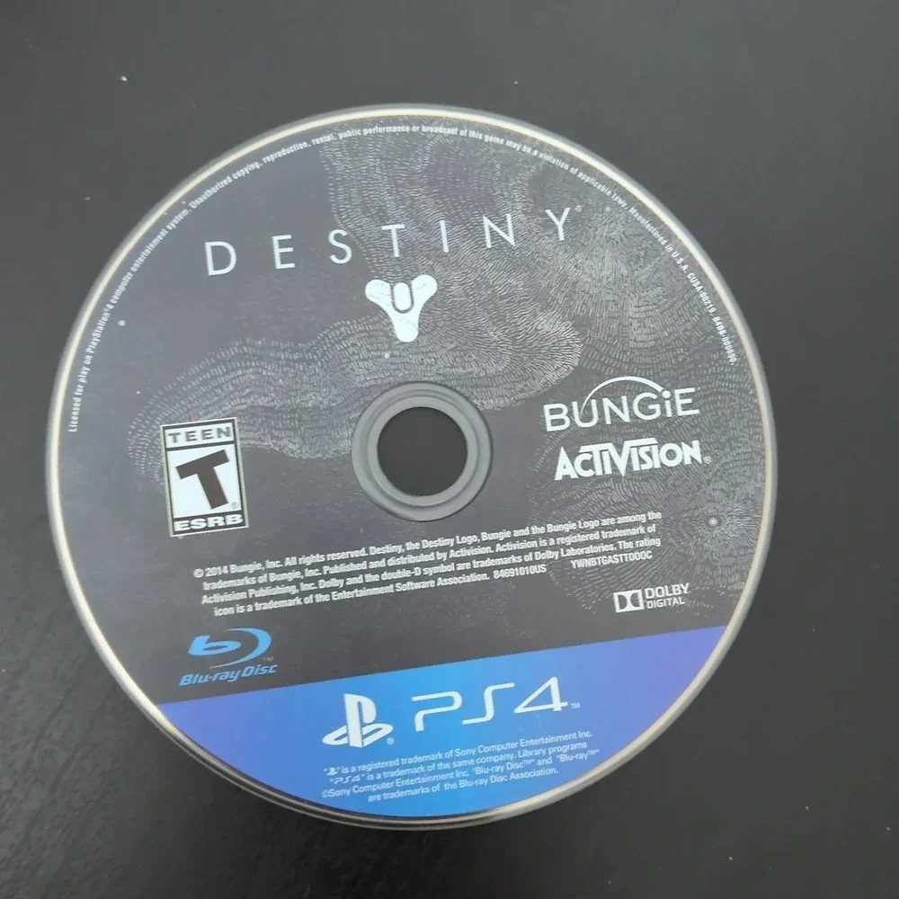 Destiny (Sony PlayStation‎ 4) Disc Only PS4 Video Game Bungie Activision