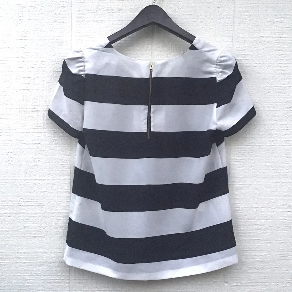 Zara structured exposed french