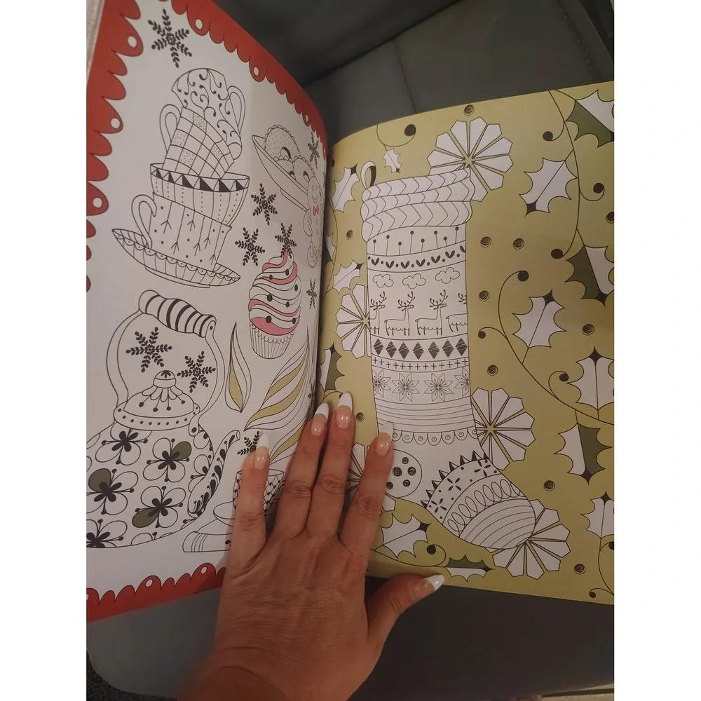 The Coloring Space snow delightful animals