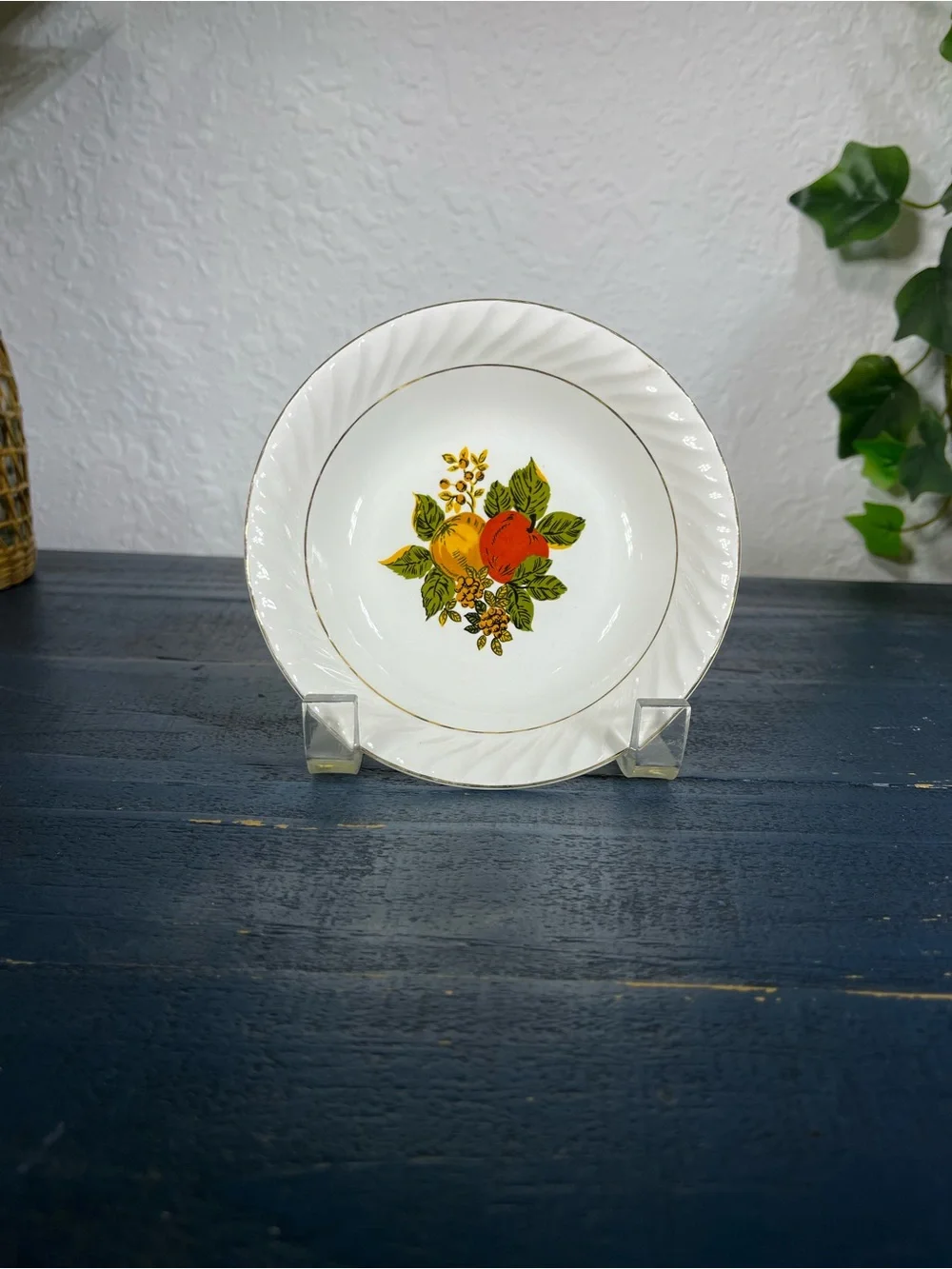 Vintage decorative white