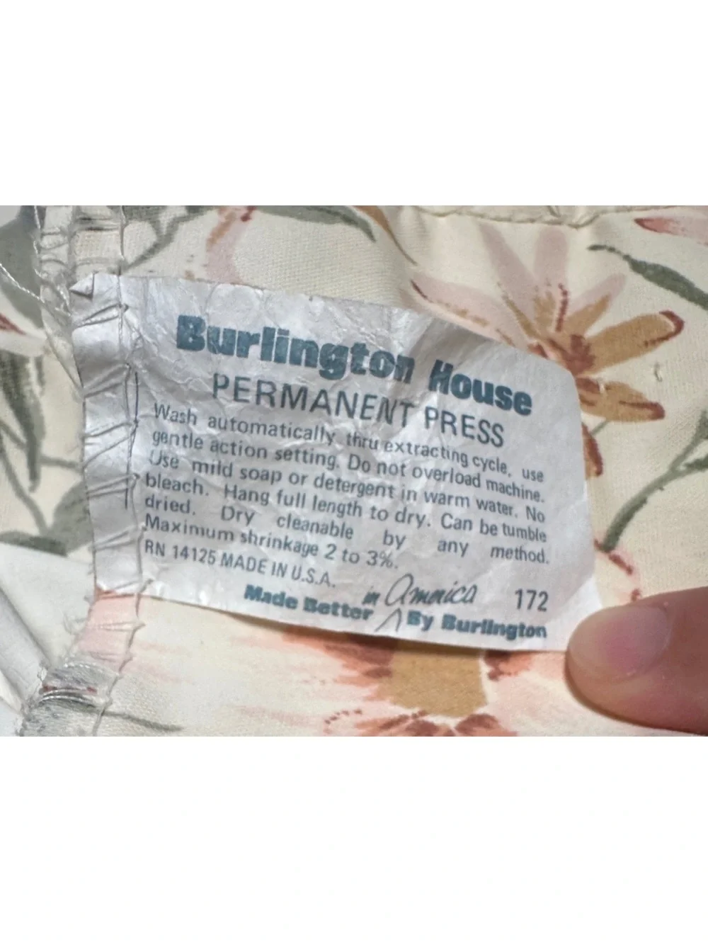 N/A vintage burlington