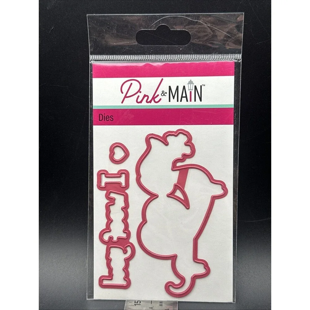 I Woof You Pups January Pups Dies by Pink and Main