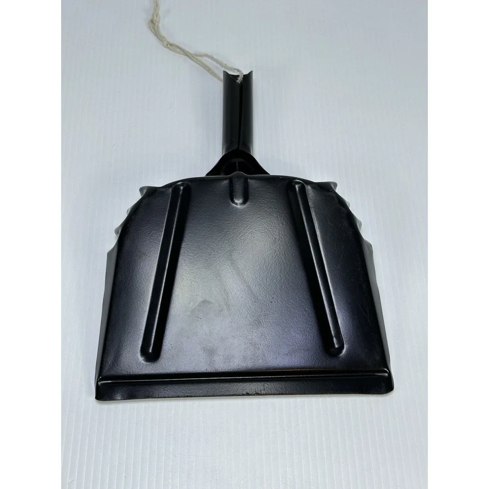 Vintage Quickie Good Old Fashioned‎ Steel Dust Pan #407 Black