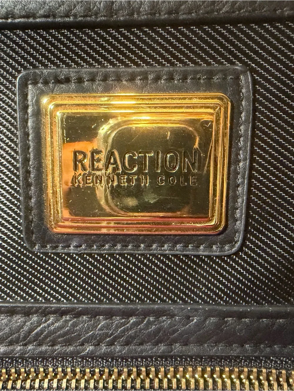 Kenneth Cole Reaction structured briefcase