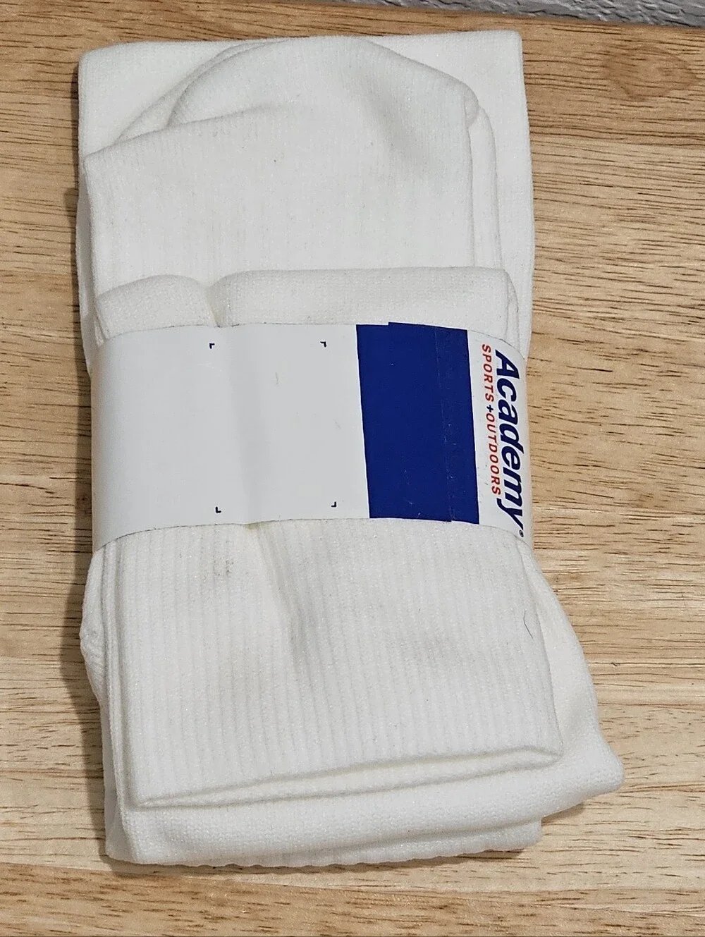 Nike Soccer Socks White OTC Knee High Large NIP Minor Storage Flaw