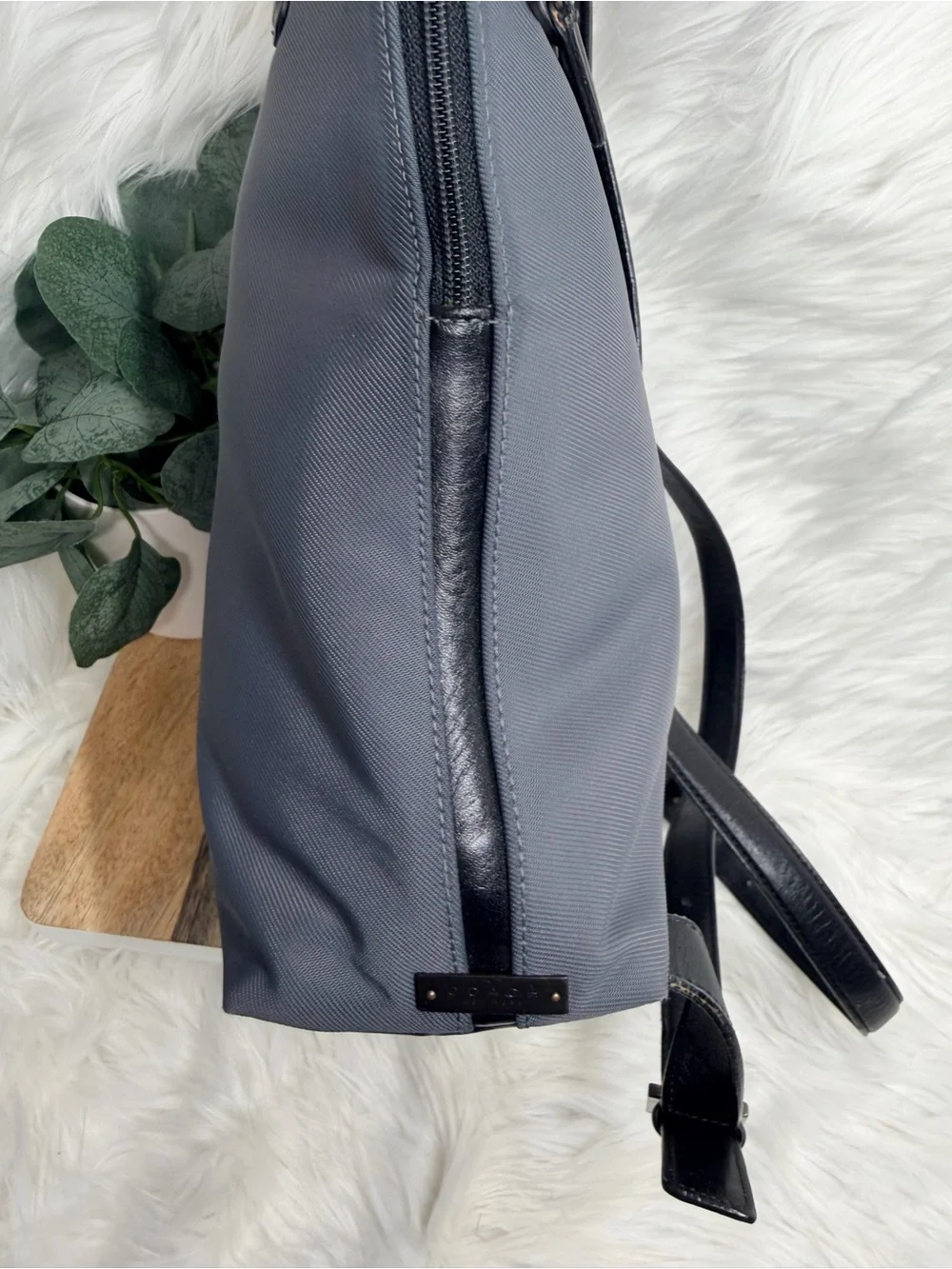 Coach compact backpack
