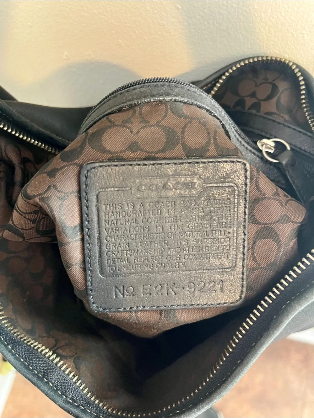 Coach vintage ergo