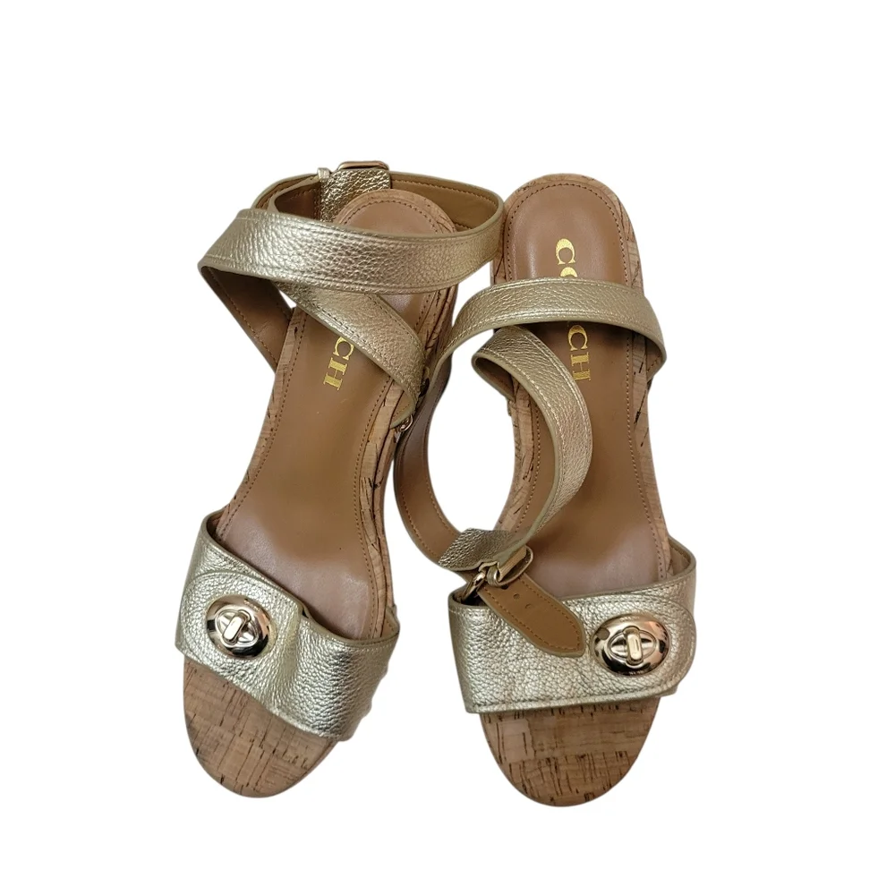 Coach alana metallic
