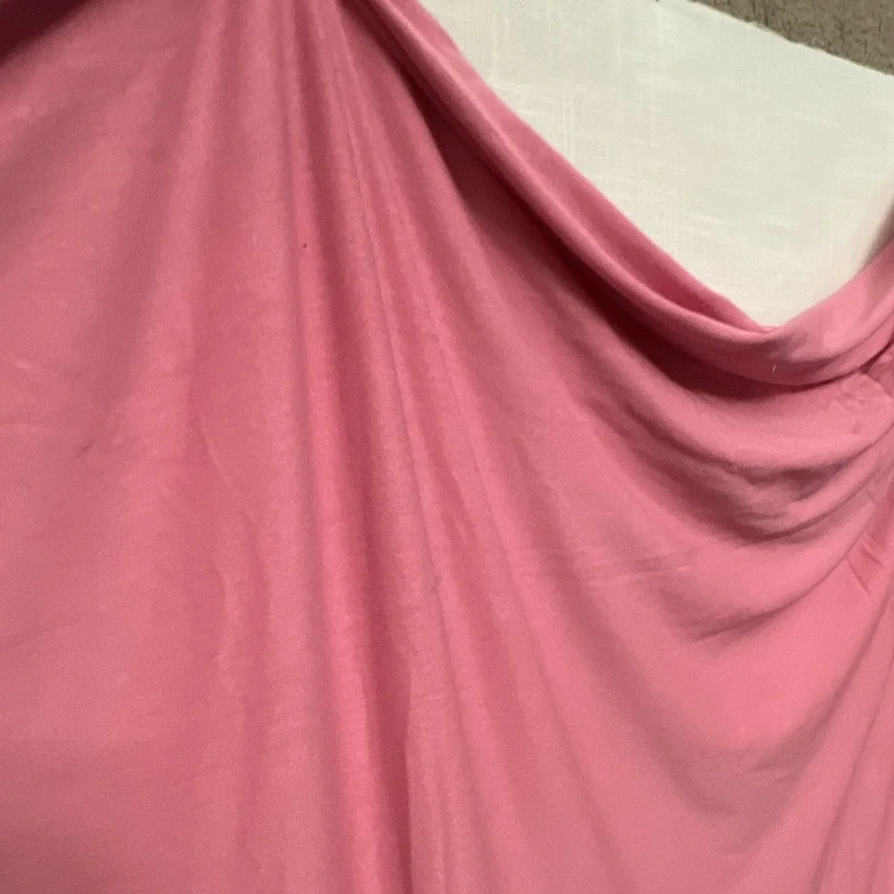 Coral Pink 4-Way Stretch Jersey Knit Fabric 64
