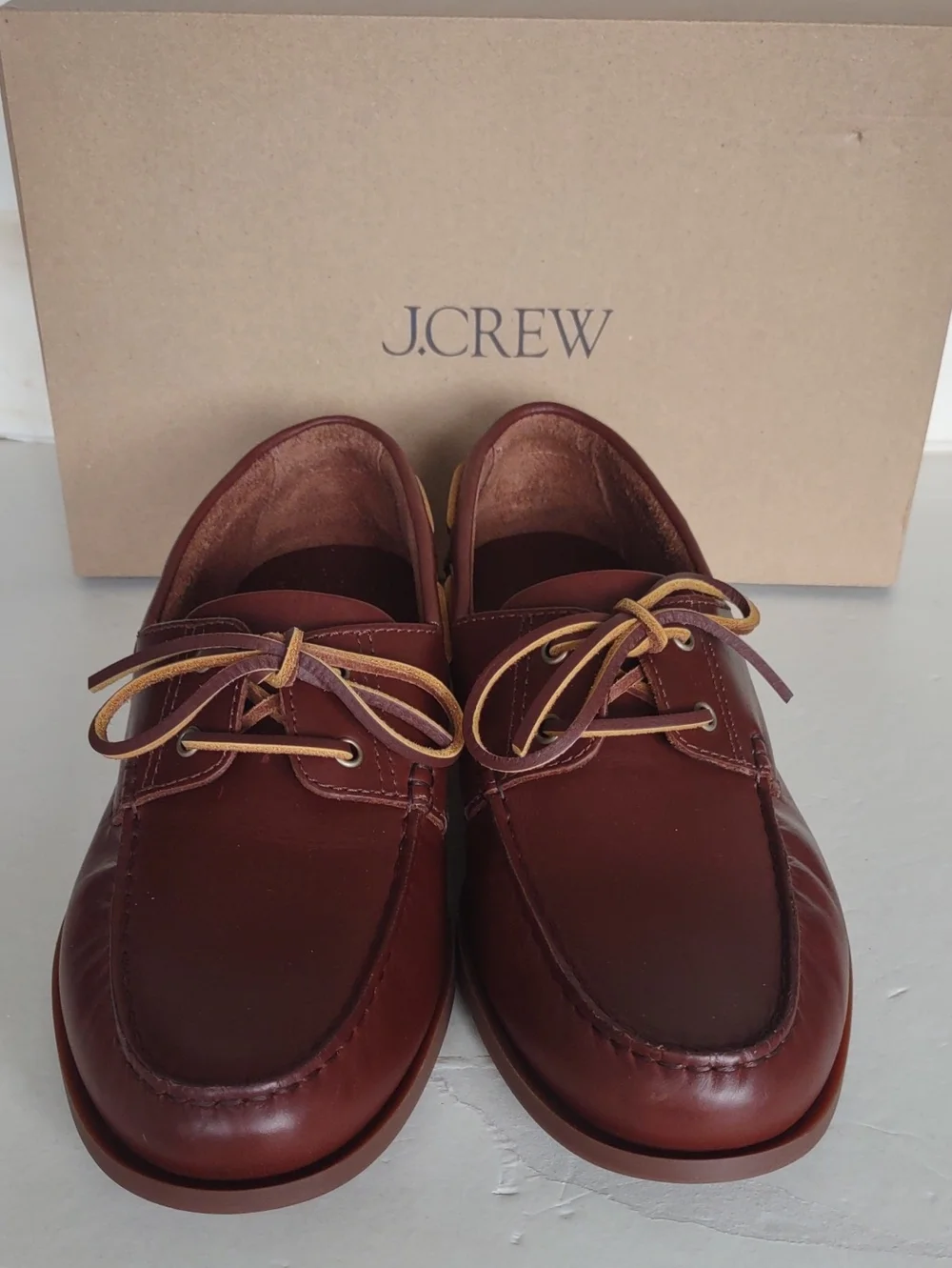 J. Crew smooth chestnut