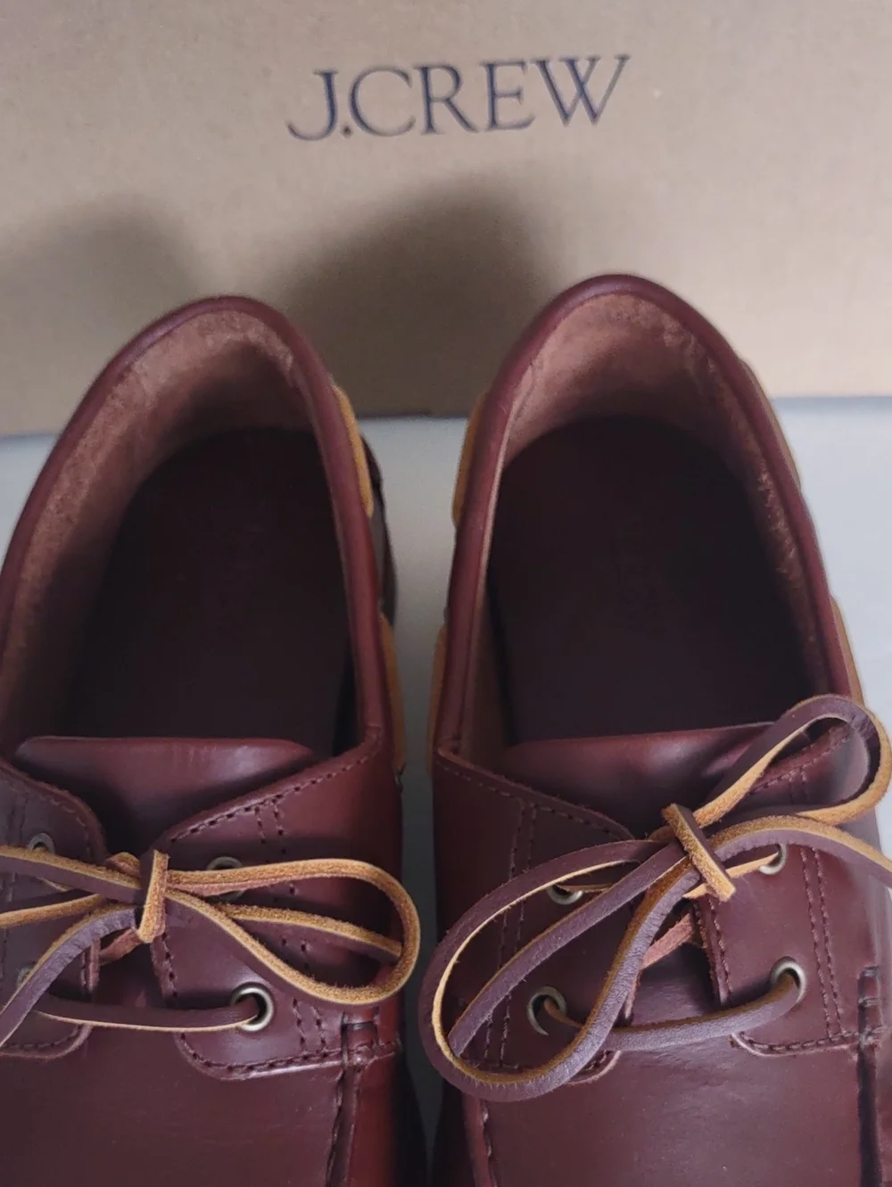 J. Crew smooth chestnut