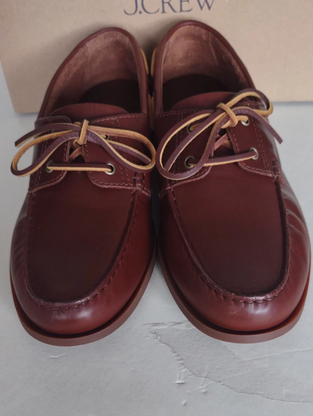 J. Crew smooth chestnut