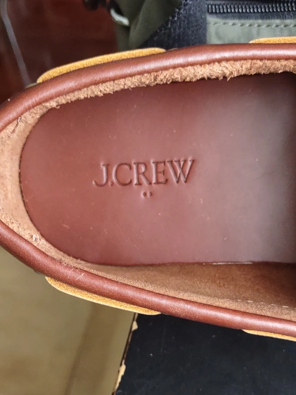 J. Crew smooth chestnut