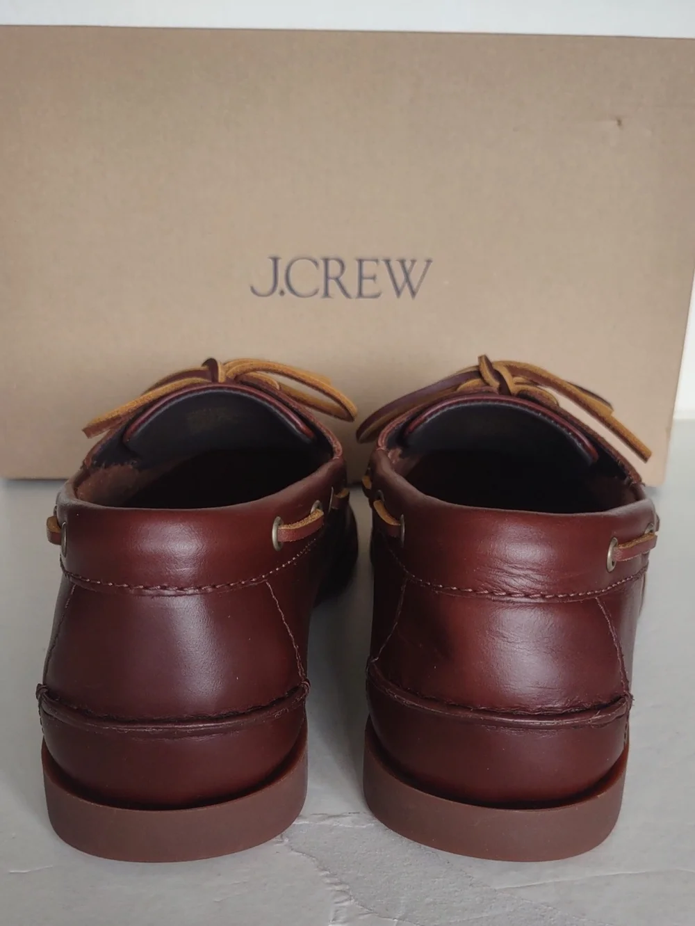 J. Crew smooth chestnut