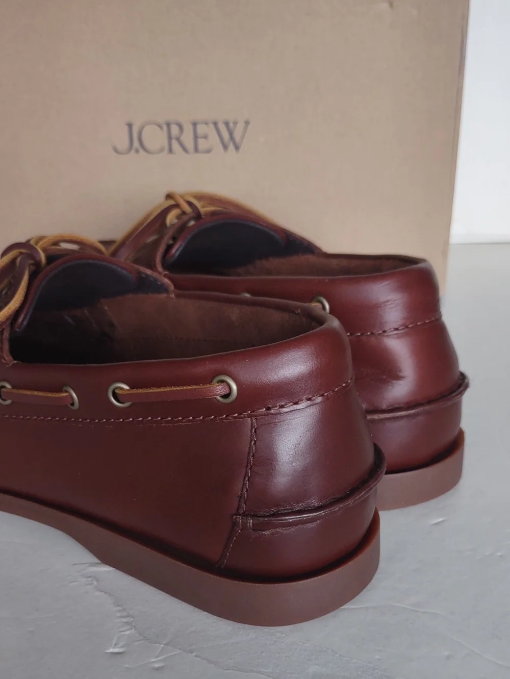 J. Crew smooth chestnut
