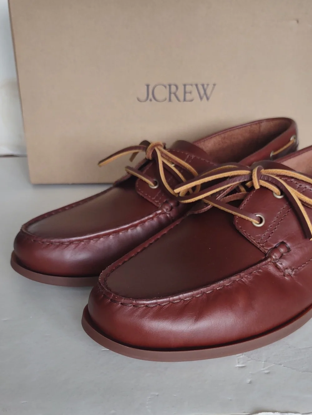 J. Crew smooth chestnut