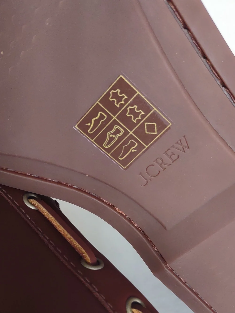 J. Crew smooth chestnut