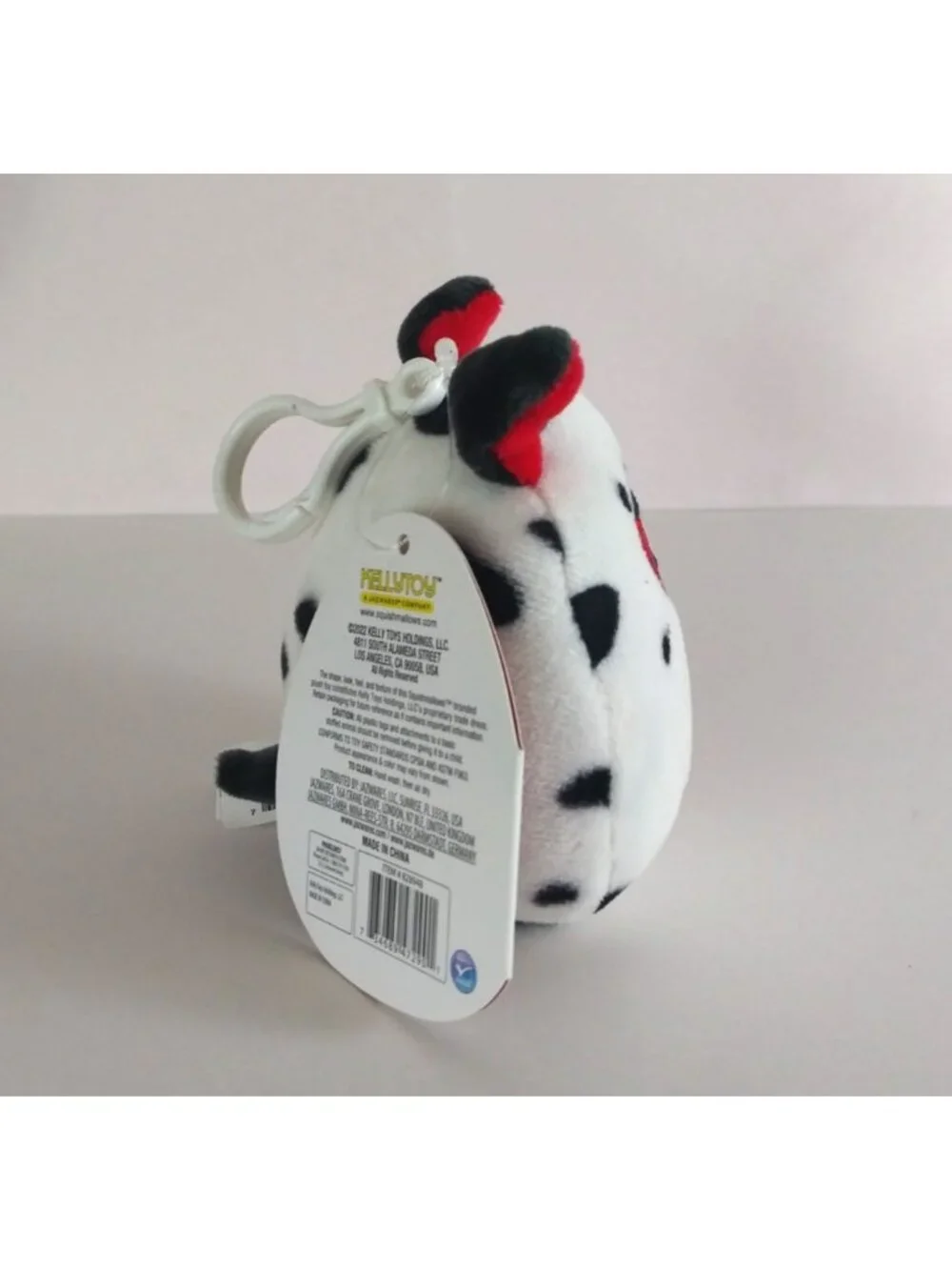 NWT Squishmallows Valentine's Dustin The Dalmatian 4