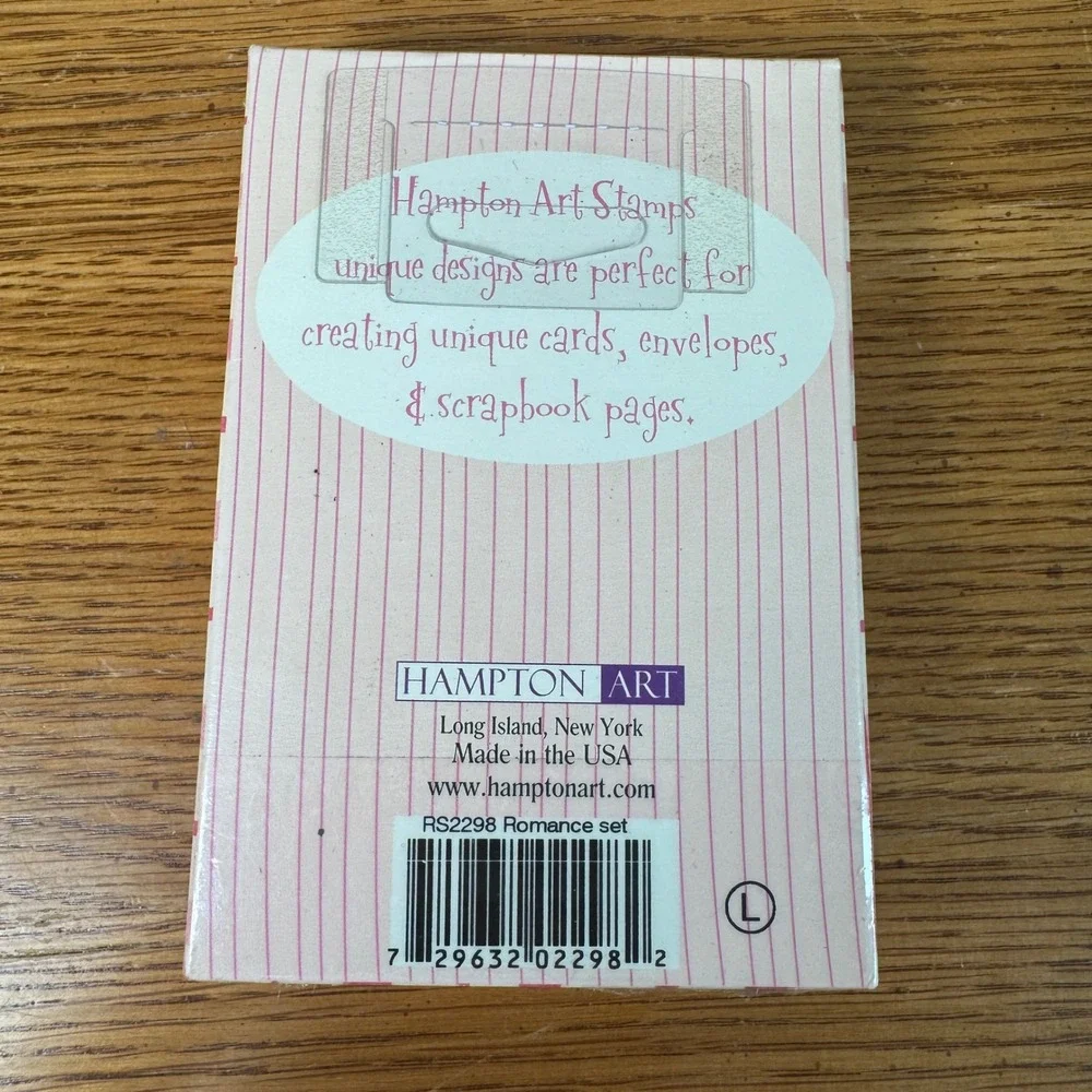 Hampton Art Stamps making diy engagement