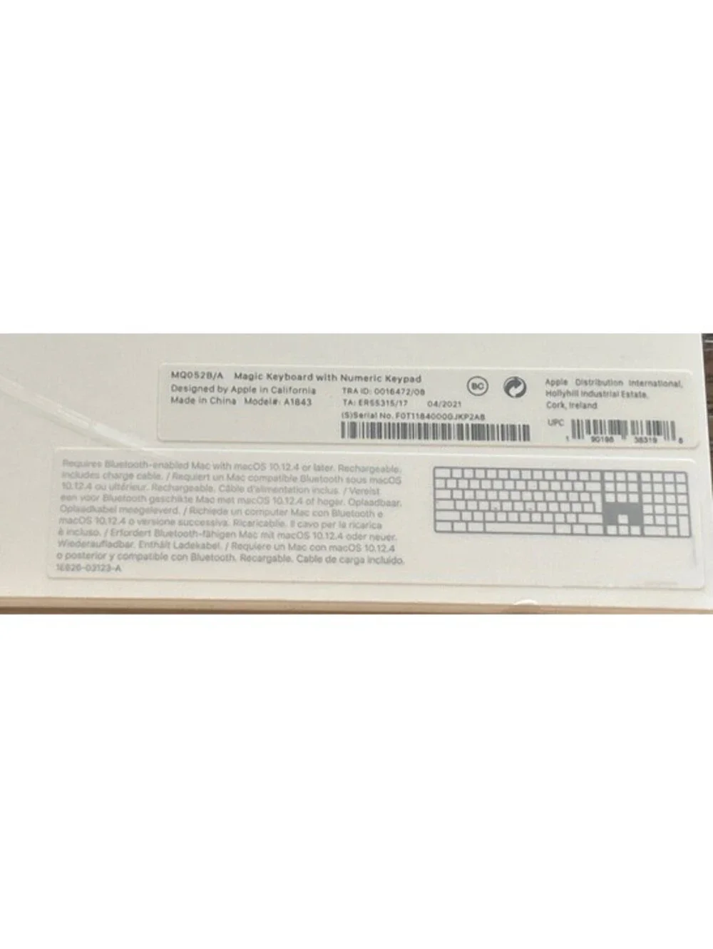 Apple magic keyboard