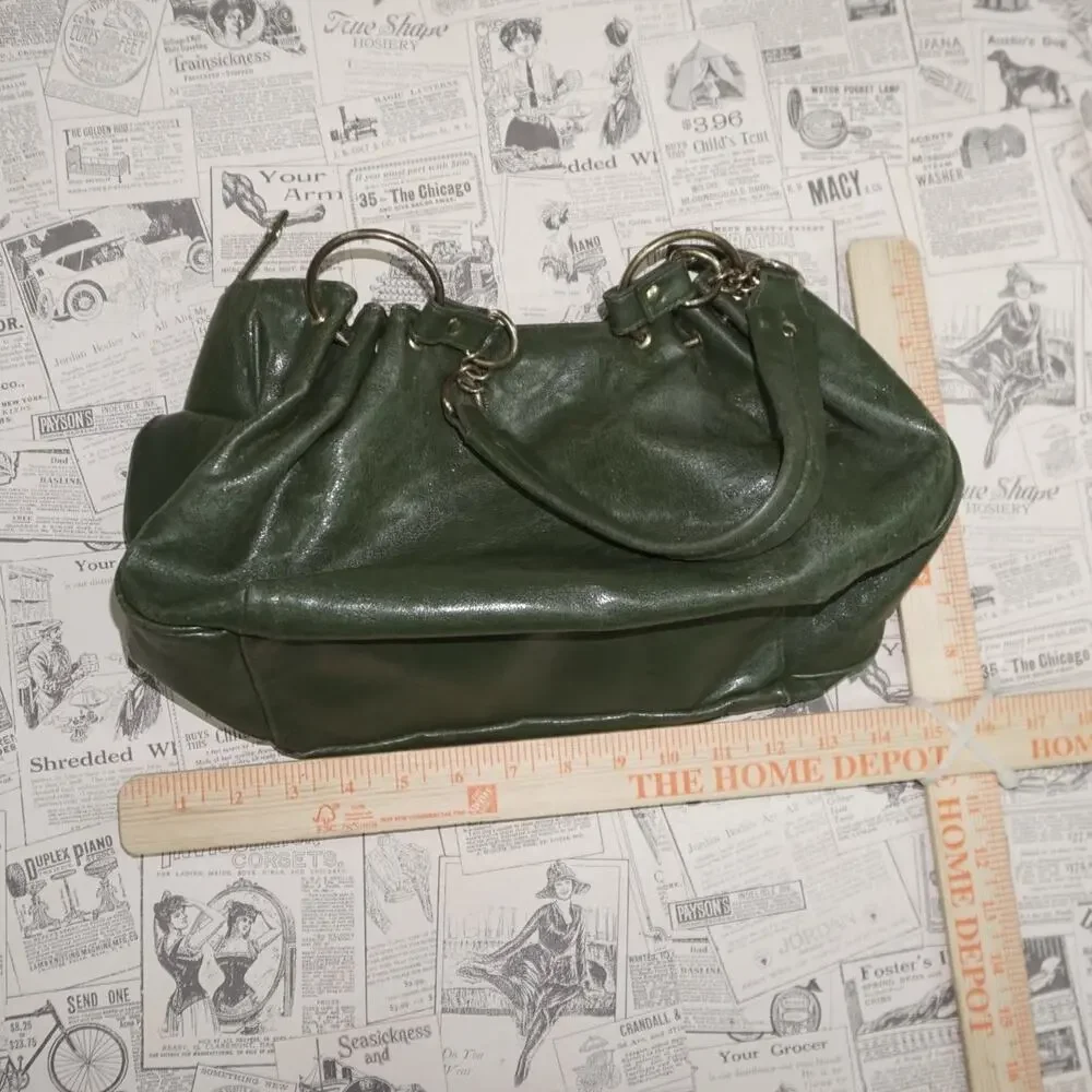 Vintage Y2K American Vintage Accessories cool abstract green