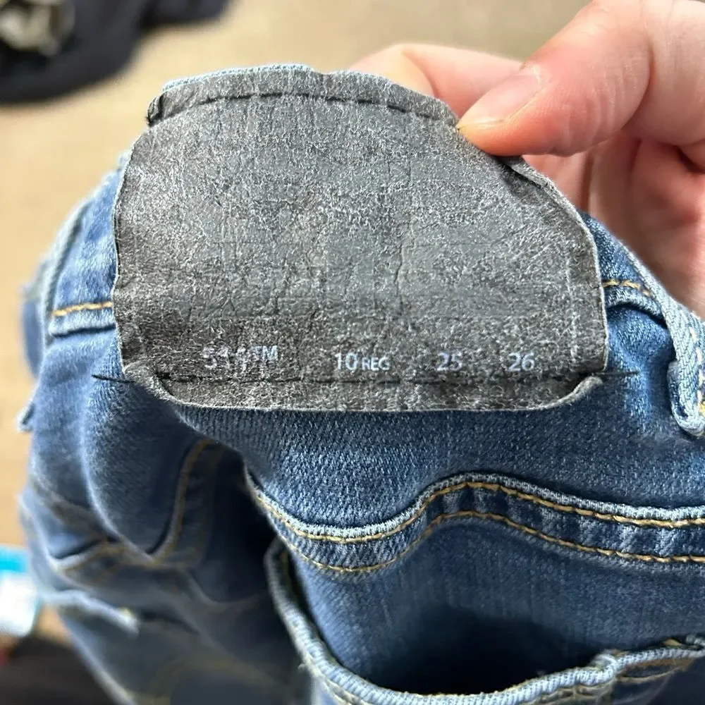 Levis size 10