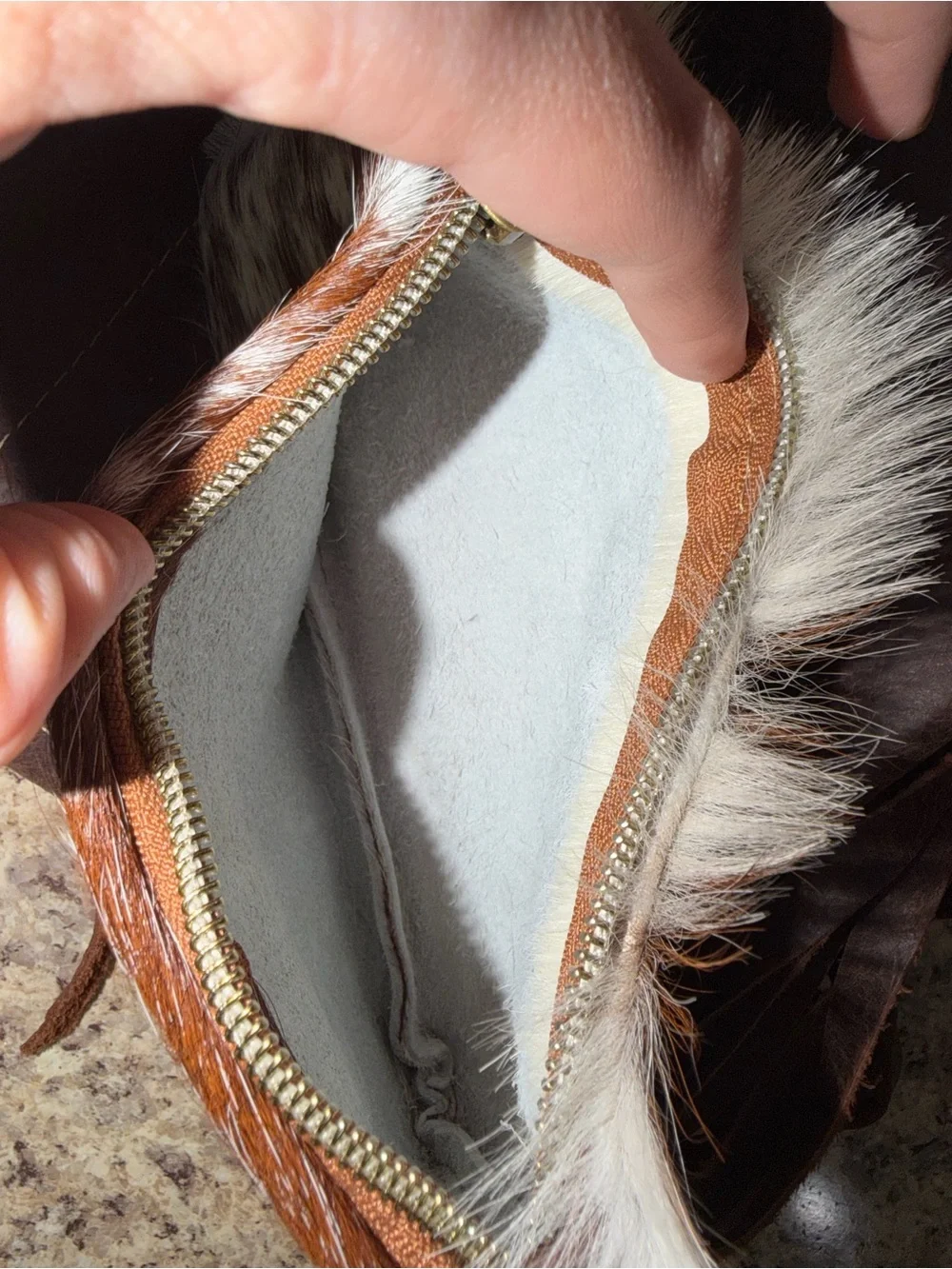 N/A hair cowhide