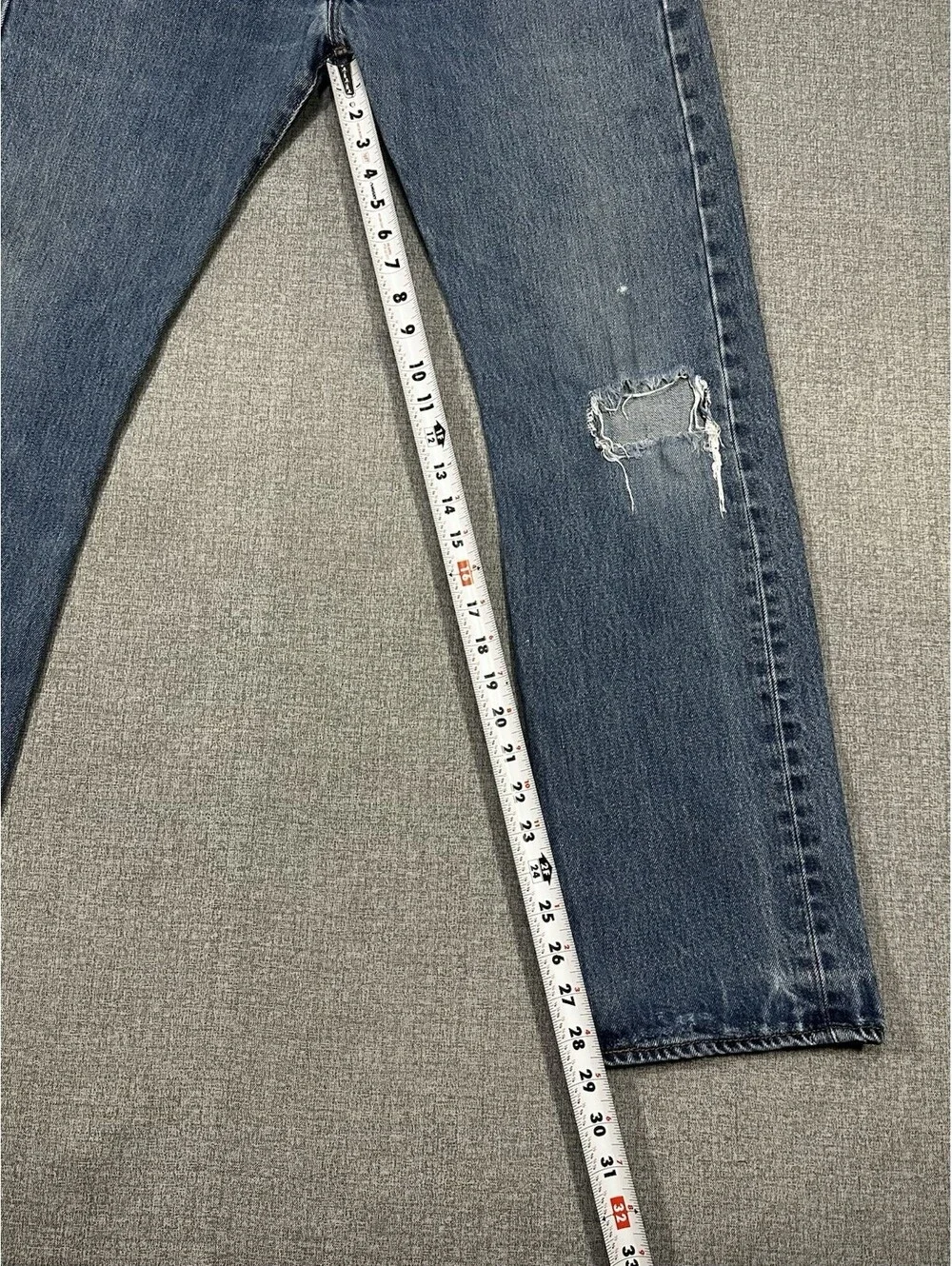 Levi’s 501 Original Fit Button Fly Jeans Men’s W32 L29 - Vintage Denim