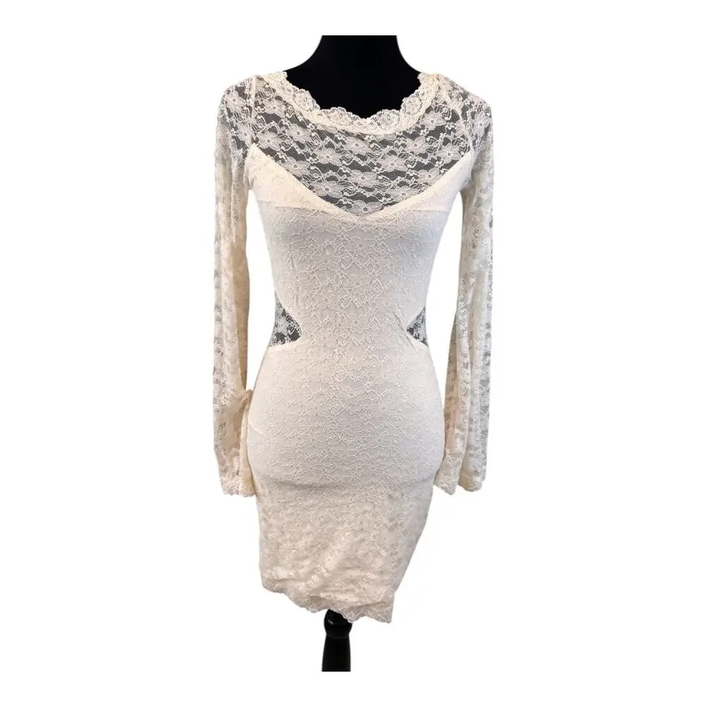 Free People sheer lace