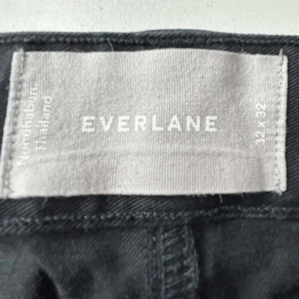 Everlane The Performance Jean Slim Fit Black Men's 32X30 Tag Says 32