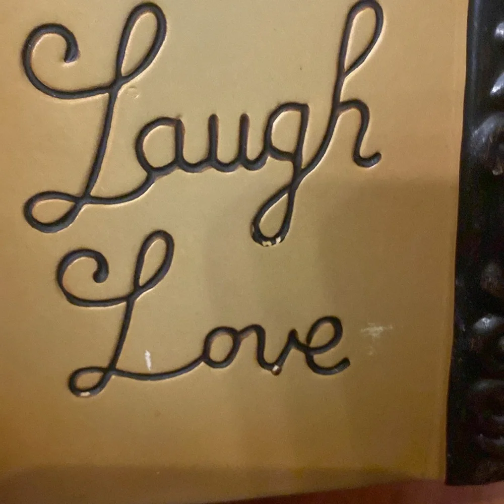 Live Laugh Love ceramic electric wax warmer works